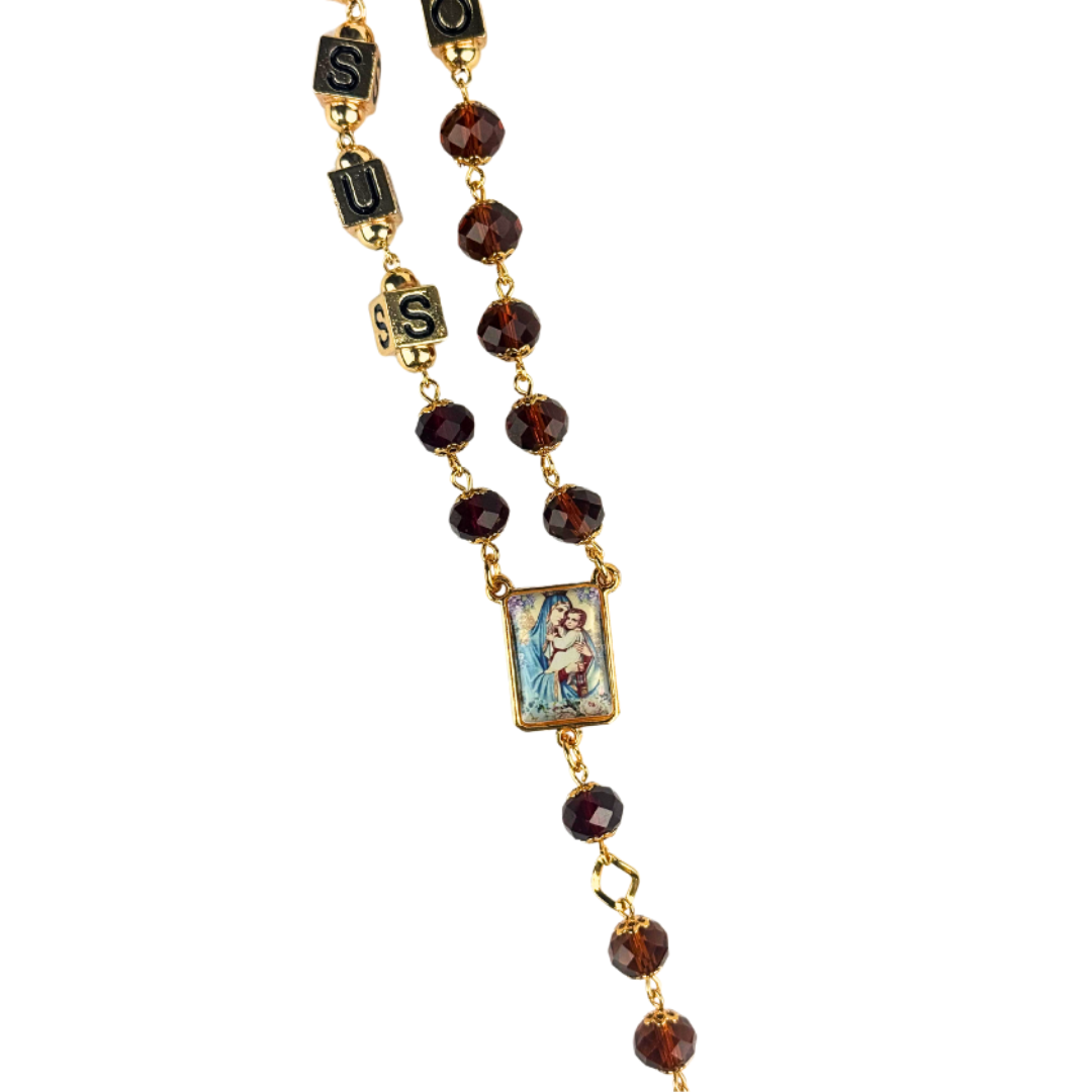 Teço Especial Nossa Senhora do Carmo e Sagrado coração de Jesus